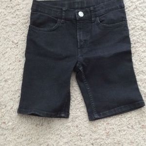 Black denim Jean shorts